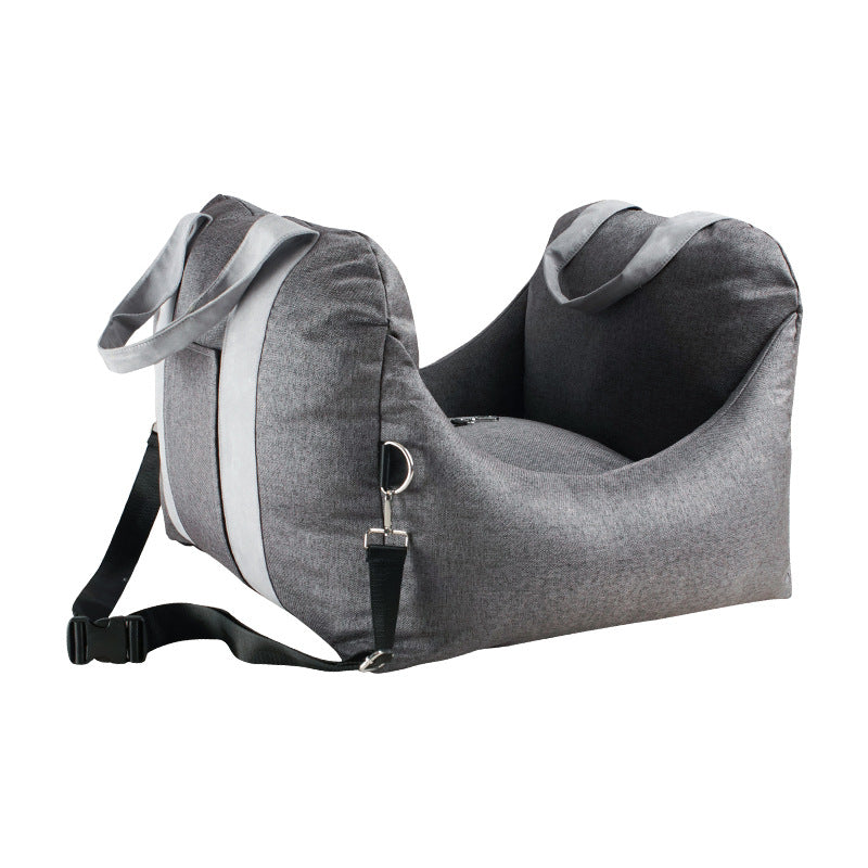 The Ultimate Comfort for Your Furry Friend: Detachable Washable Portable Pet Carrier Car Seat