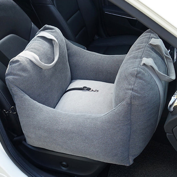 Waterproof Pet Car Seat Carrier With Breathable Mesh Design