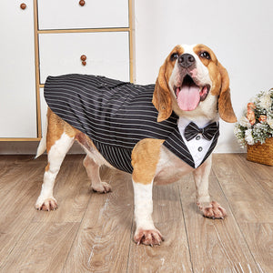 Elevate Your Pet's Style with Our Formal Swallowtail Pet Suit Jacket