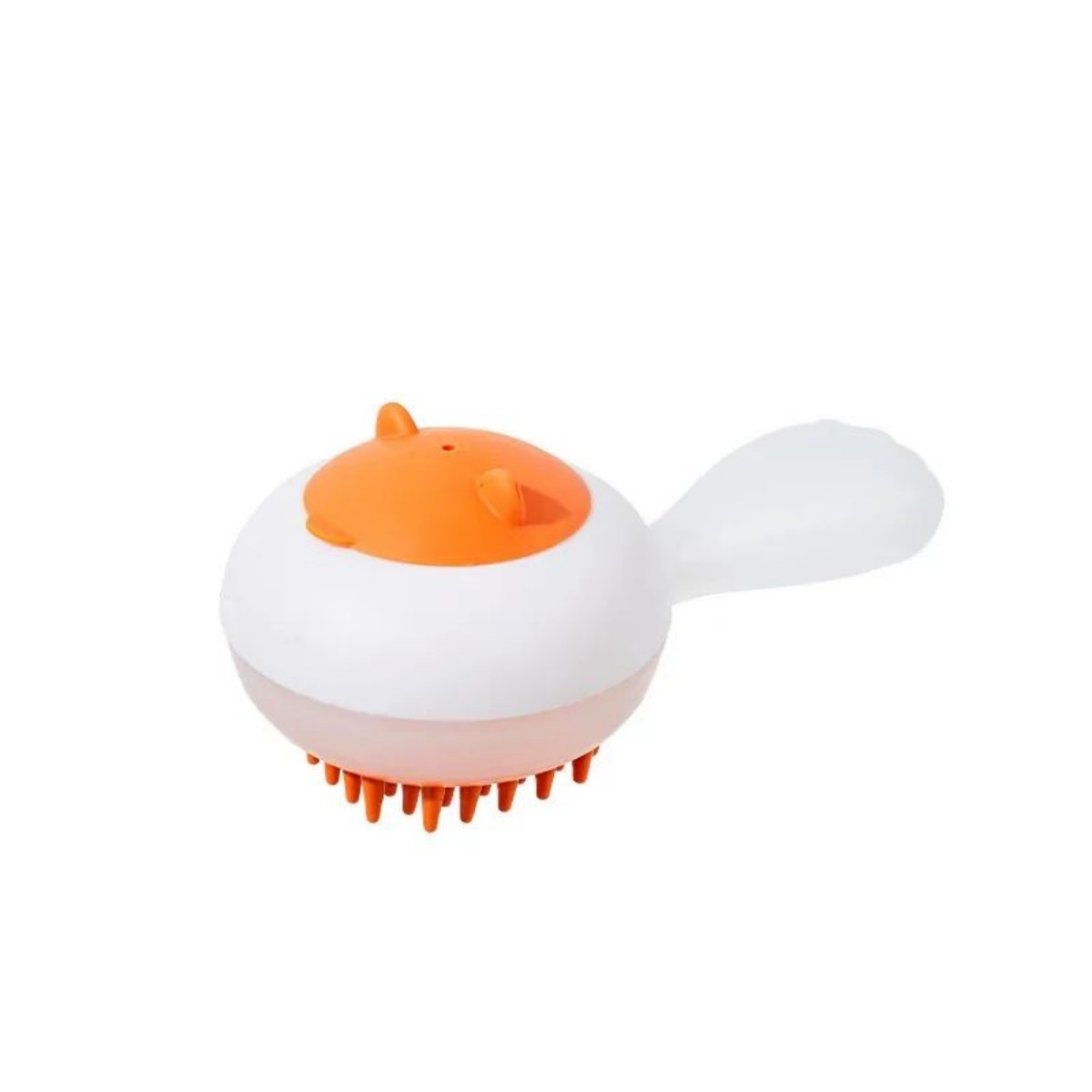 Automatic Pet Bath Brush Soft Gel Hair Removal Dual-Purpose