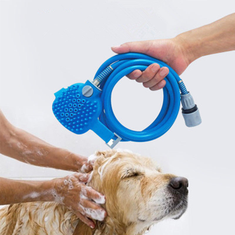 Pet Bathing Tool Comfortable Massager Shower Cleaning Brush
