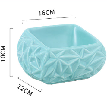Ceramic Pet Feeding Bowl With Cute Design For Food And Water