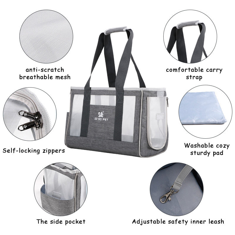 Large Capacity Breathable Portable Pet Carrier Backpack For Travel