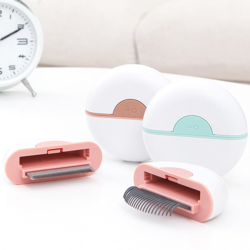 Steel Pet Grooming Comb Brush For Detangling And Hair Removal