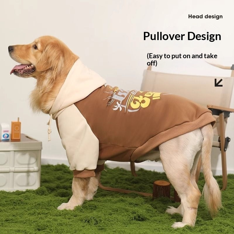 Large Pet Sweater Warm Knit Pullover