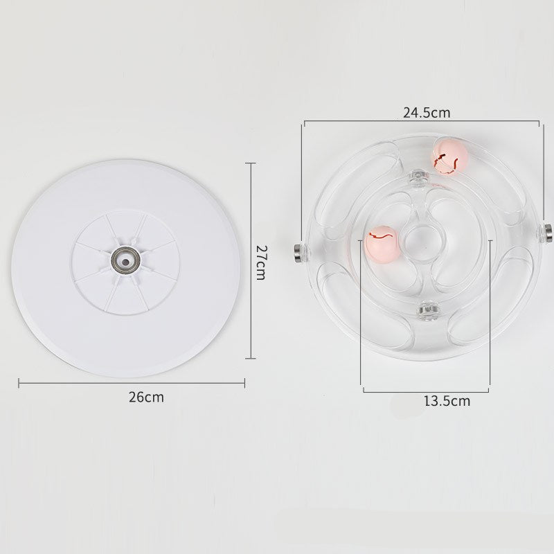 Interactive Pet Turntable Toy For Mental Stimulation And Play