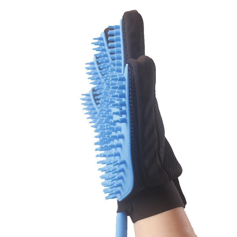 Pet Five-Finger Bath Gloves Hose Spray Massage Brush