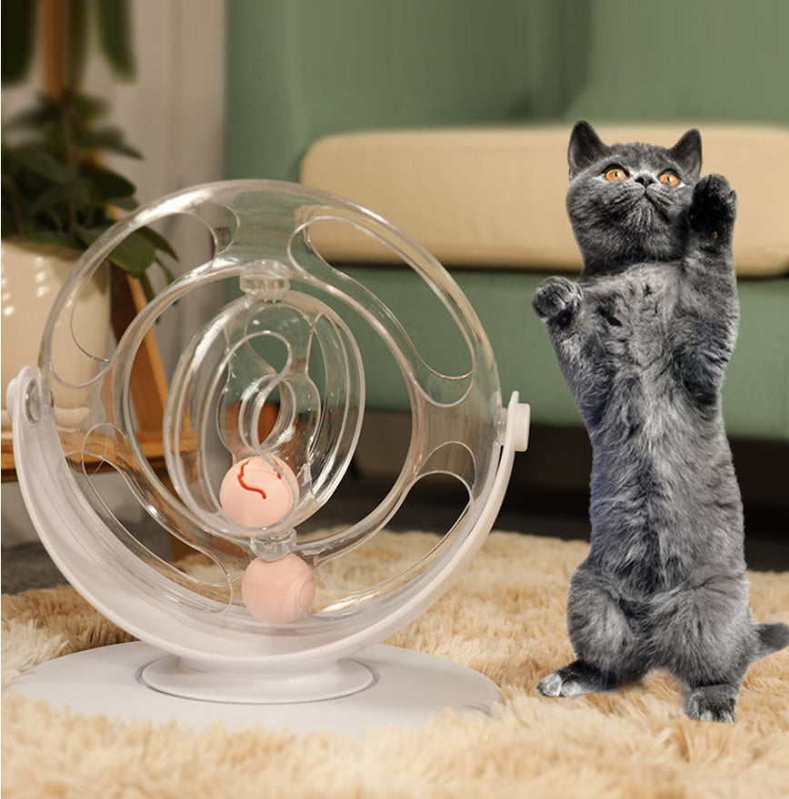 Interactive Pet Turntable Toy For Mental Stimulation And Play