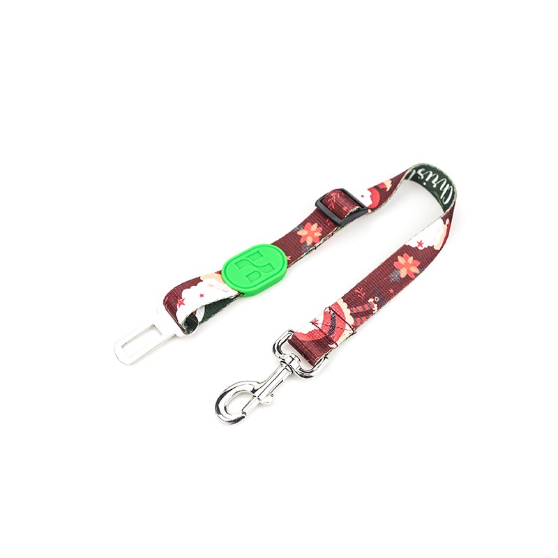 Adjustable Pet Car Seat Belt Harness Safety Strap
