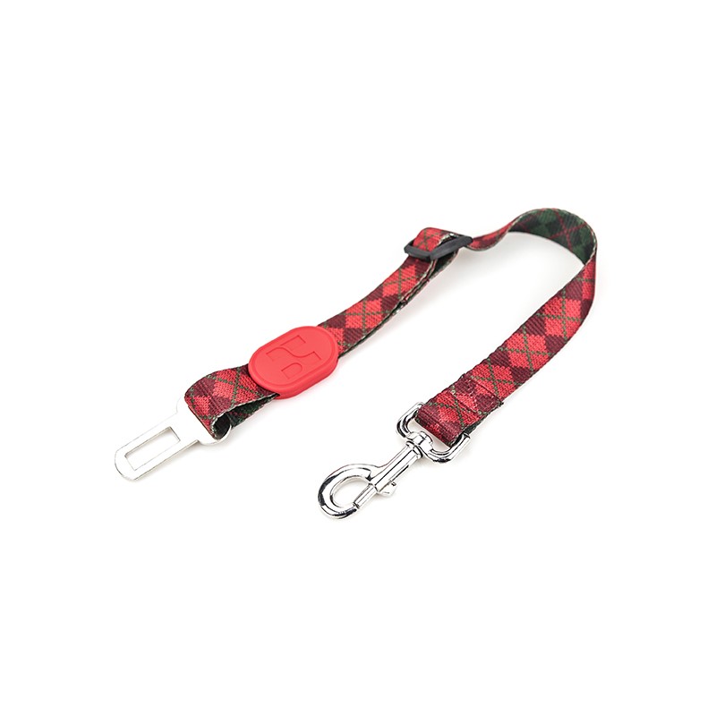 Adjustable Pet Car Seat Belt Harness Safety Strap