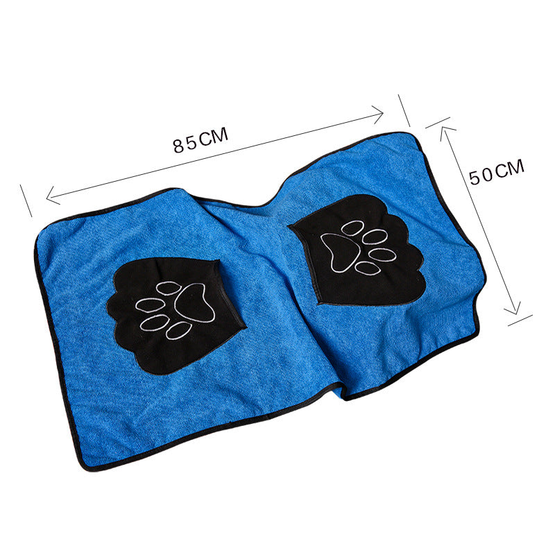 Pet Absorbent Bath Towel Soft Quick-Dry Material