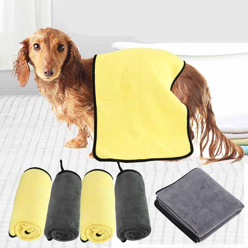 Pet Absorbent Bath Towel Multi-Size High-Quality Material