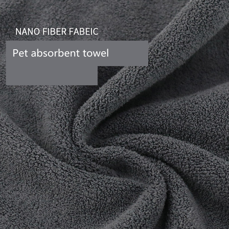 Pet Absorbent Bath Towel Multi-Size High-Quality Material