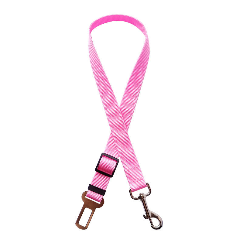 Adjustable Pet Car Seat Belt Safety Harness Lead Clip