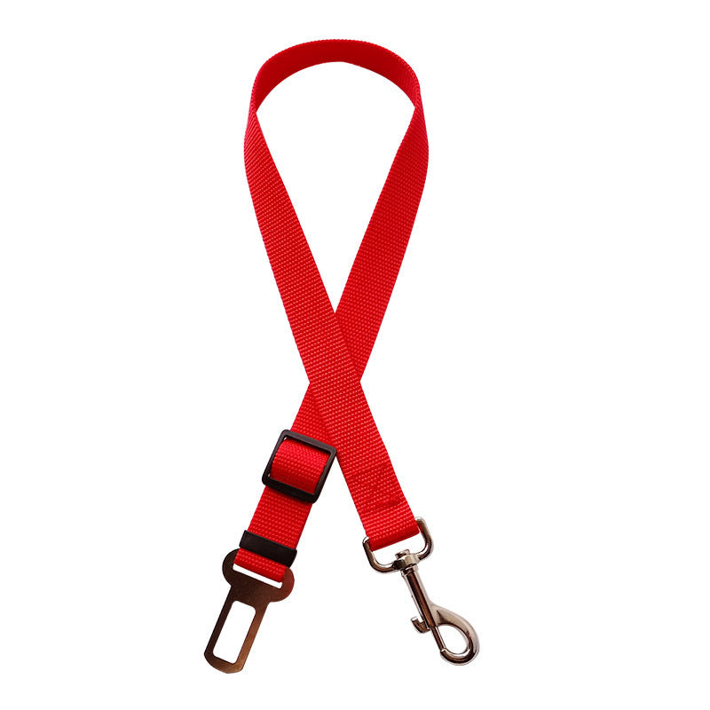 Adjustable Pet Car Seat Belt Safety Harness Lead Clip