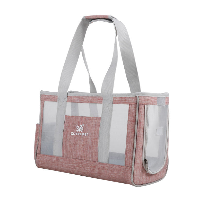 Large Capacity Breathable Portable Pet Carrier Backpack For Travel