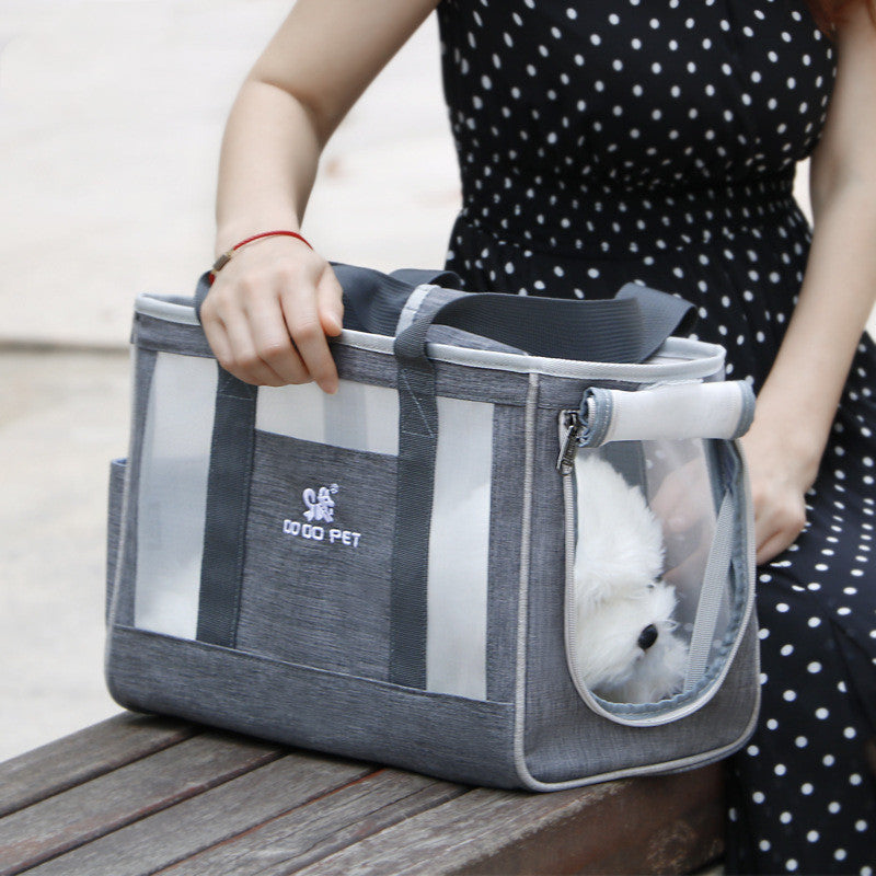 Large Capacity Breathable Portable Pet Carrier Backpack For Travel
