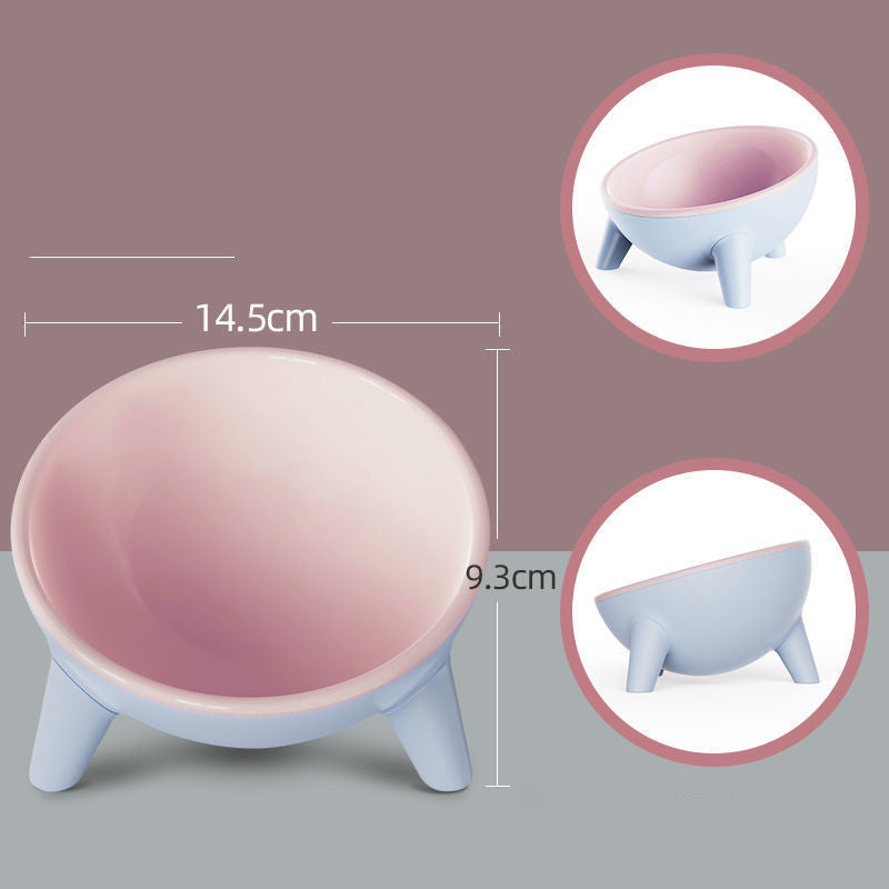Pet Feeding Bowl With Stand In Nordic Style Design