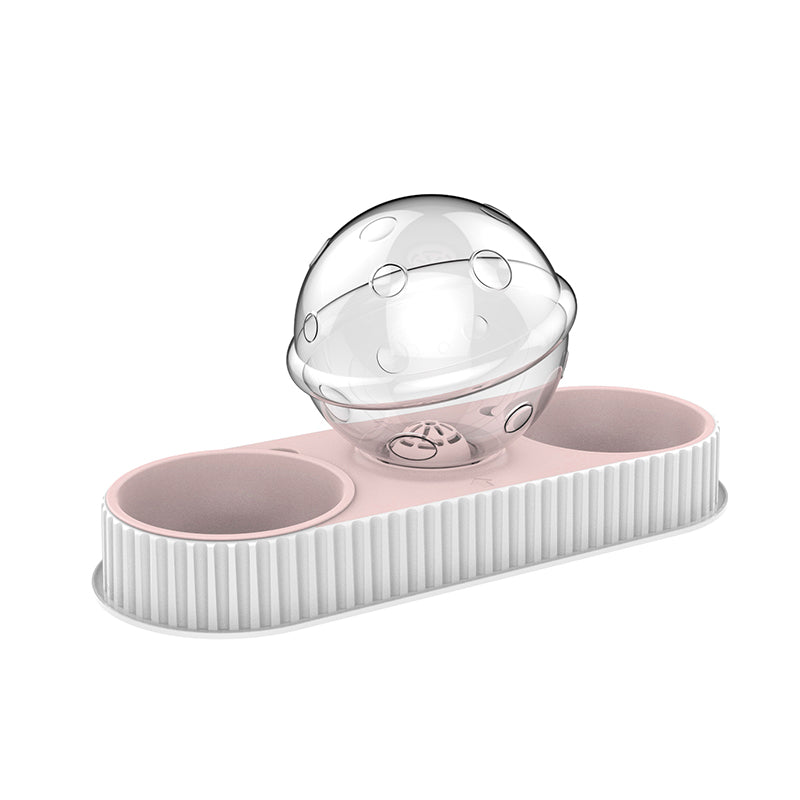 Automatic Pet Water And Feeding Bowl Dispenser Set