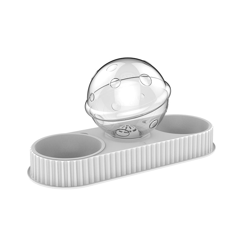 Automatic Pet Water And Feeding Bowl Dispenser Set