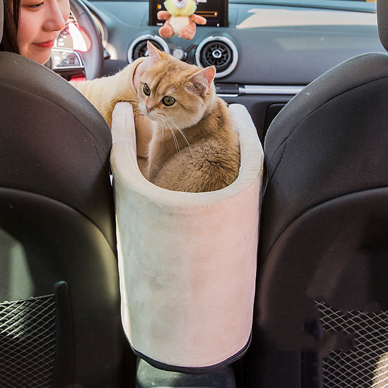 Pet Car Safety Seat Bed Carrier For Travel Transport