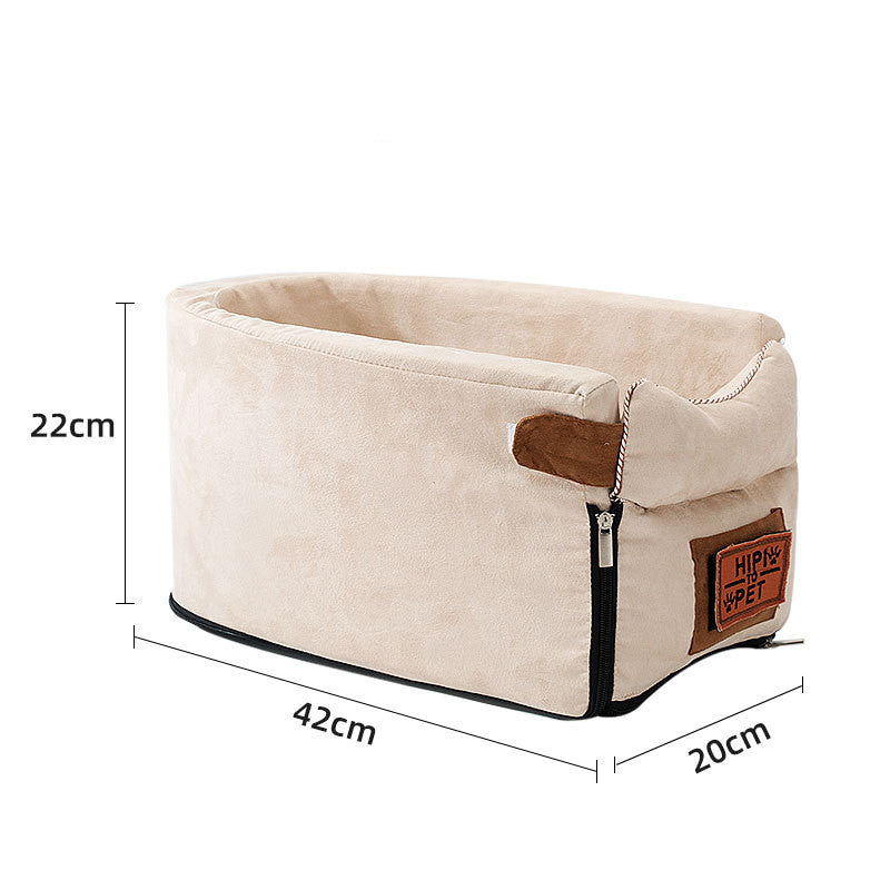 Pet Car Safety Seat Bed Carrier For Travel Transport