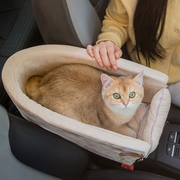 Pet Car Safety Seat Bed Carrier For Travel Transport