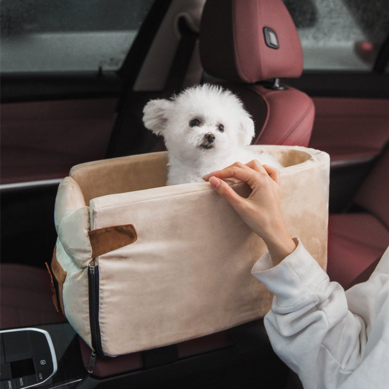 Pet Car Safety Seat Bed Carrier For Travel Transport