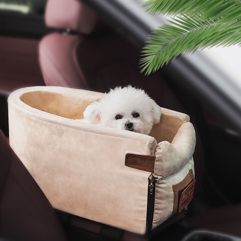 Pet Car Safety Seat Bed Carrier For Travel Transport