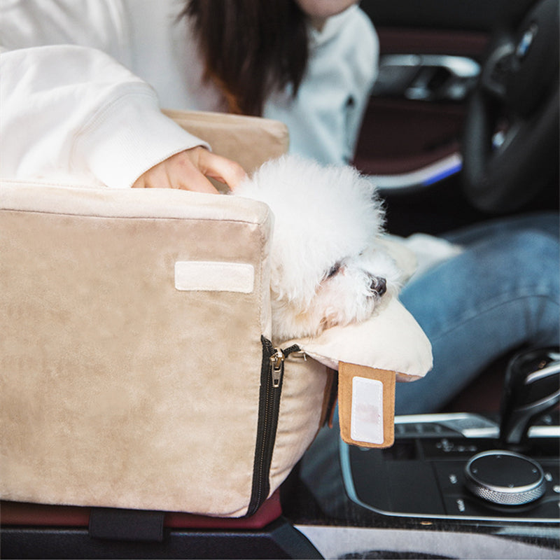 Pet Car Safety Seat Bed Carrier For Travel Transport