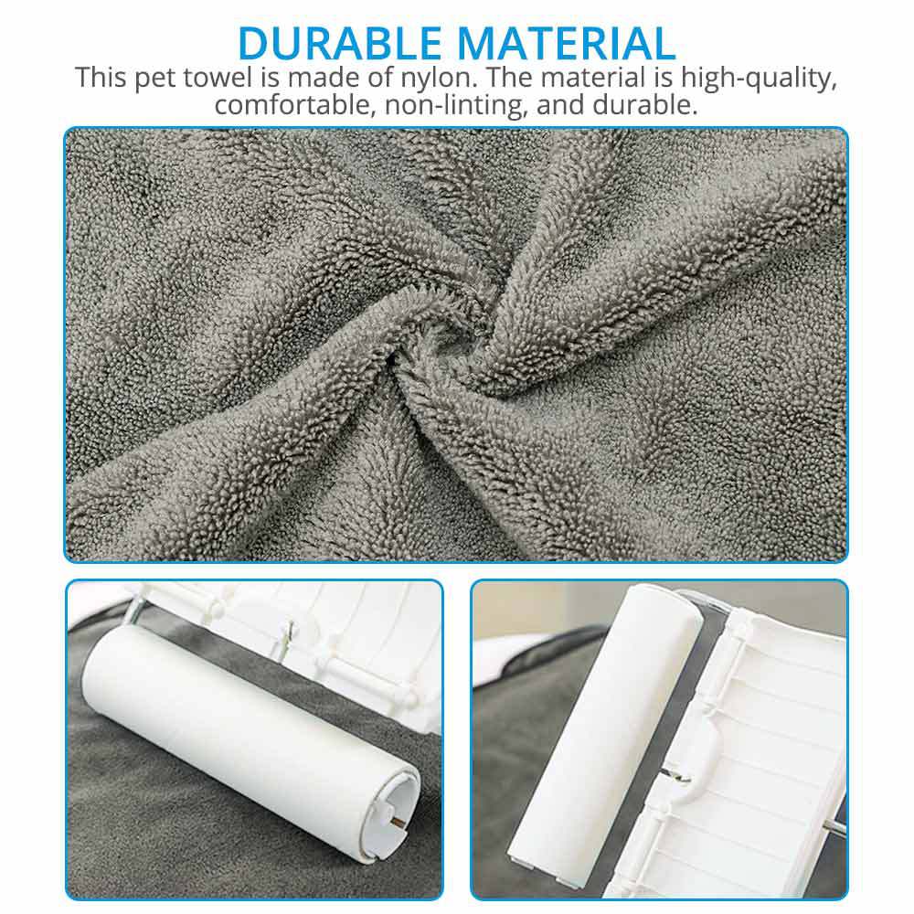 Super Absorbent Large Pet Bath Towel Quick-Dry