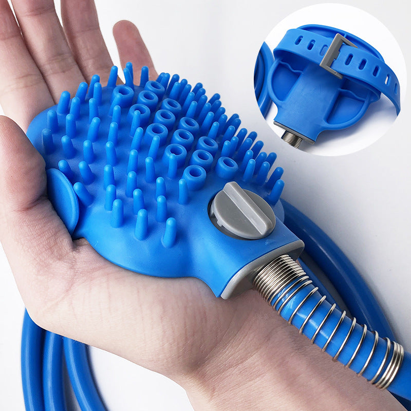 Pet Bath Brush Outdoor Shower Cleaning Tool