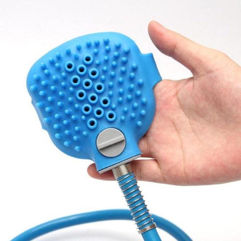 Pet Bathing Tool Comfortable Massager Shower Cleaning Brush