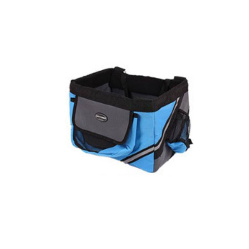 Removable Pet Bicycle Handlebar Basket Carrier For Travel