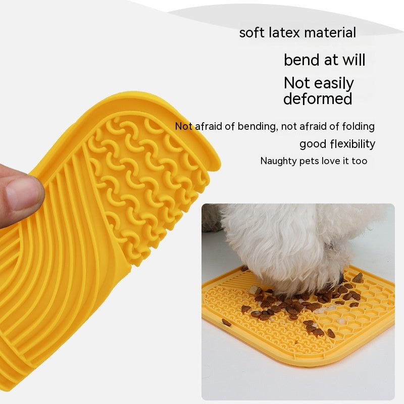 Anti Choke Pet Slow Feeding Bowl With Licking Pad