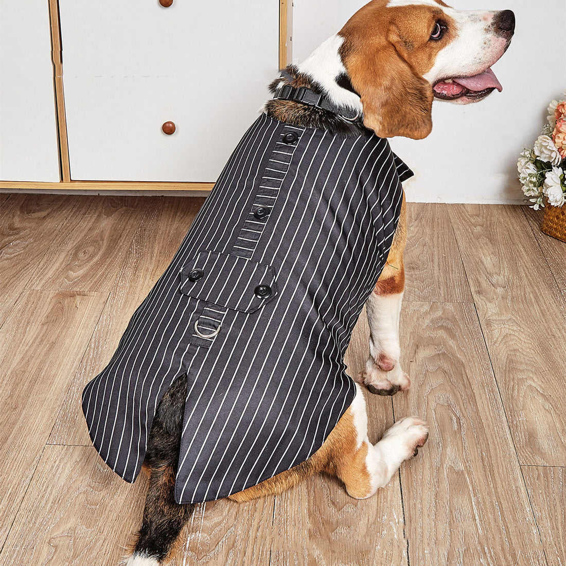 Formal Swallowtail Pet Suit Jacket For Special Occasions