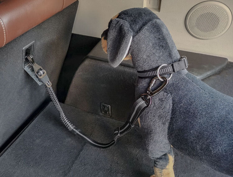 Reflective Pet Car Seat Belt Retractable Safety Strap