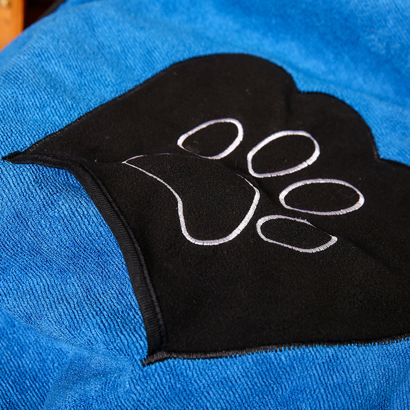 Pet Absorbent Bath Towel Soft Quick-Dry Material