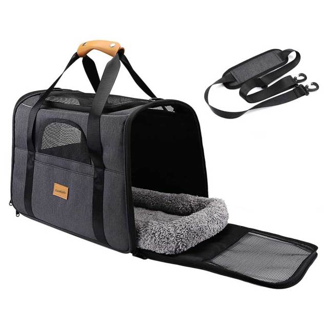 Soft Foldable Portable Pet Carrier Bag For Travel