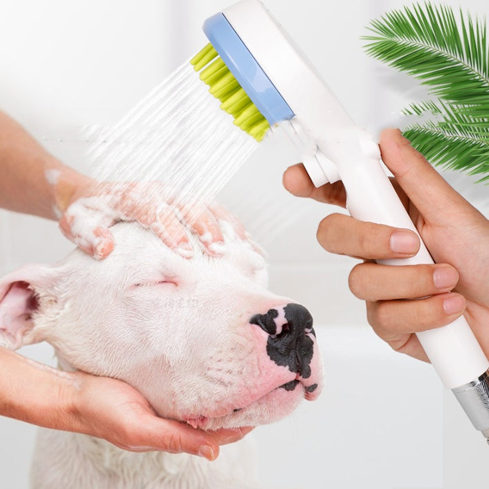 Pet Bath Brush Massage Comb Cleaning Shower Tool