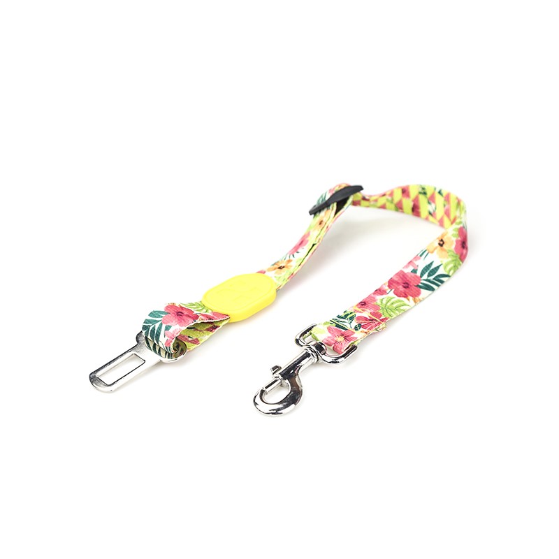 Adjustable Pet Car Seat Belt Harness Safety Strap