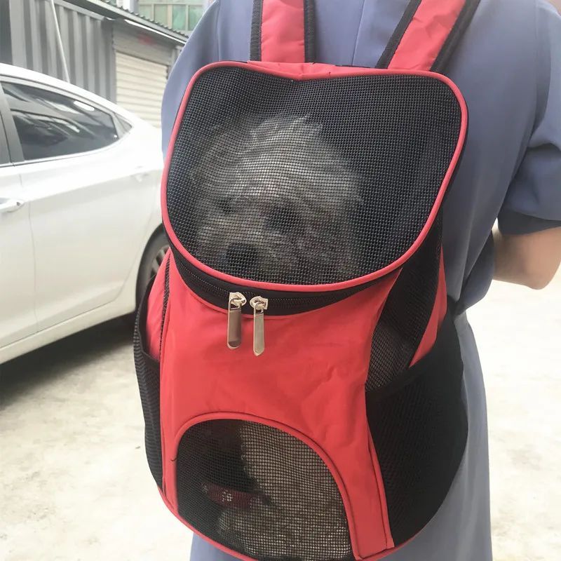 Breathable Portable Pet Carrier Backpack Bag For Outdoor Travel