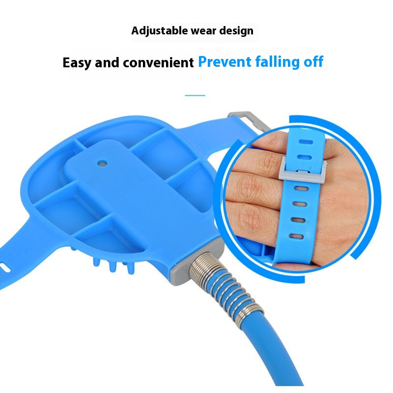 Pet Bathing Gloves Handheld Silicone Massage Shower Brush
