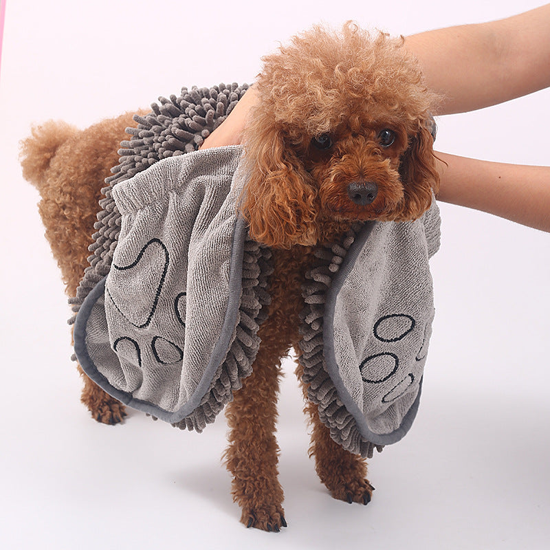Pet Scrubbing Glove Towel Bathing Cleaning Tool