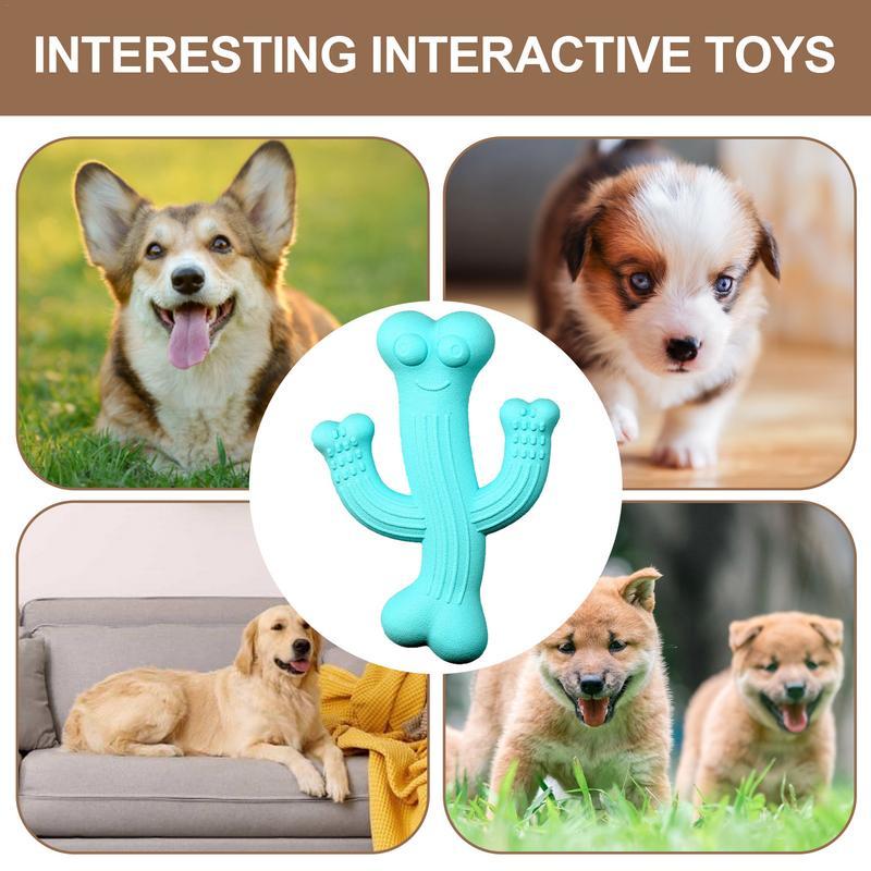 Ultra Durable Cactus Pet Chew Toy For Interactive Play