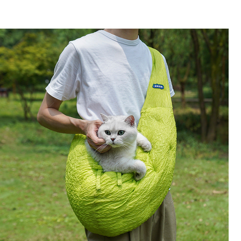 Portable Pet Carrier Shoulder Bag With Secure Comfortable Design