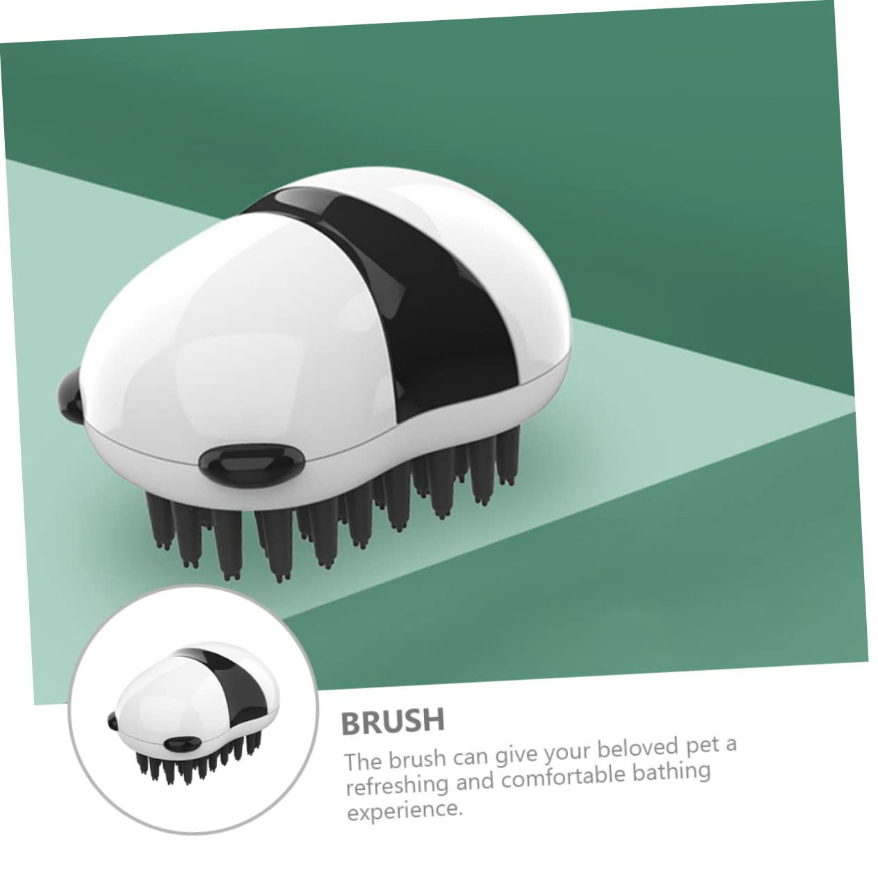 Pet Bath Brush Grooming Comb Hair Removal Cleaning Glove Tool