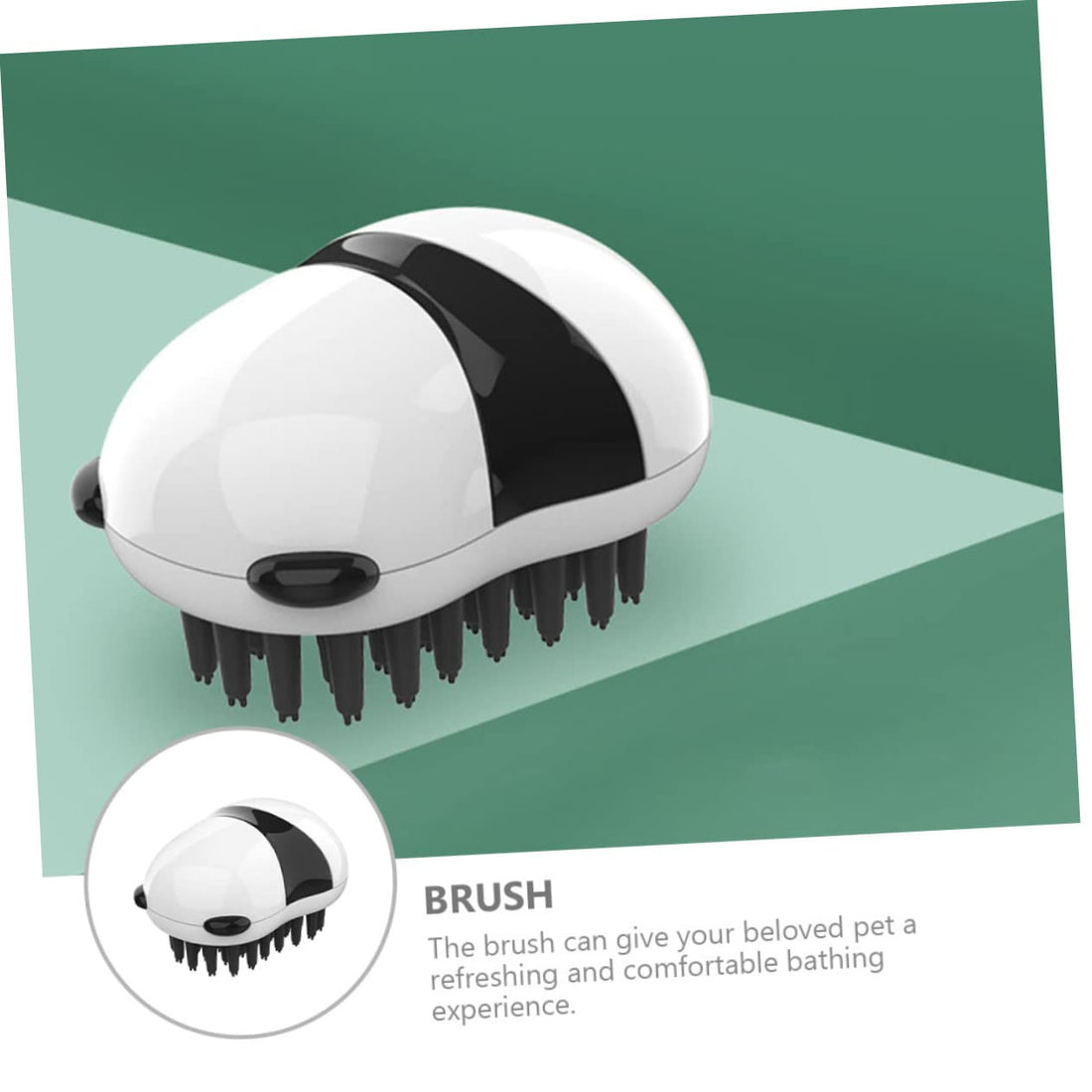 Pet Bath Brush Grooming Comb Hair Removal Cleaning Glove Tool