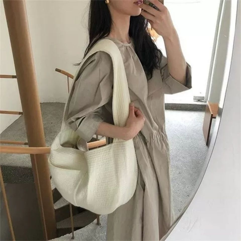 Handmade Canvas Pet Carrier Shoulder Tote Bag For Outdoor Travel