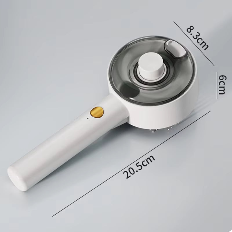 3 In 1 Electric Pet Steam Brush With Spray And Massage